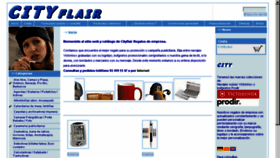 What Cityflair.com website looked like in 2018 (5 years ago)