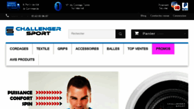 What Challengersport.fr website looked like in 2018 (5 years ago)