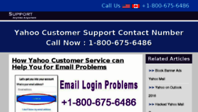 What Contact-email-support.com website looked like in 2018 (5 years ago)