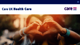 What Careukhealthcare.com website looked like in 2018 (5 years ago)