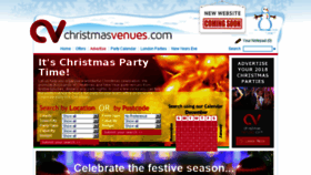 What Christmasvenues.com website looked like in 2018 (5 years ago)