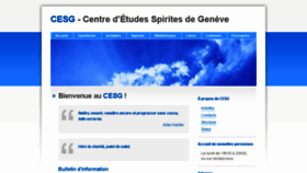 What Cesg-ge.ch website looked like in 2018 (5 years ago)