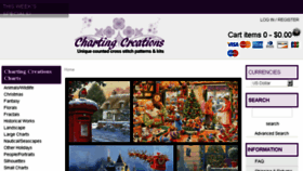 What Chartingcreations.com website looked like in 2018 (5 years ago)