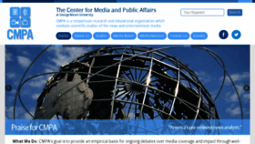 What Cmpa.com website looked like in 2018 (5 years ago)