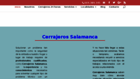 What Cerrajerosalamanca.es website looked like in 2018 (5 years ago)