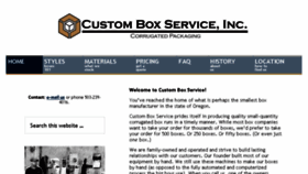 What Custombox.com website looked like in 2018 (5 years ago)