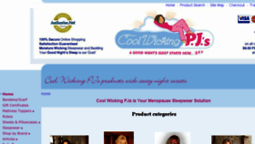 What Coolwickingpjs.com website looked like in 2018 (5 years ago)