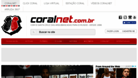What Coralnet.com.br website looked like in 2018 (5 years ago)