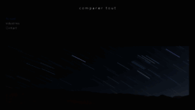 What Comparer-tout.org website looked like in 2018 (7 years ago)