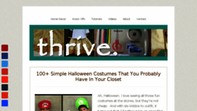 What Choose-to-thrive.com website looked like in 2018 (5 years ago)