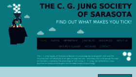What Cgjungsarasota.org website looked like in 2018 (5 years ago)