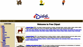 What Clipart.edigg.com website looked like in 2018 (5 years ago)
