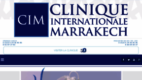 What Clinique-internationale-marrakech.com website looked like in 2018 (5 years ago)