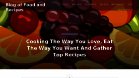 What Cookinghelpsite.com website looked like in 2018 (5 years ago)