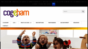 What Cogeham.net website looked like in 2018 (5 years ago)