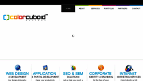 What Colorcuboid.com website looked like in 2018 (5 years ago)