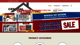 What Centraldistributing.com website looked like in 2018 (6 years ago)
