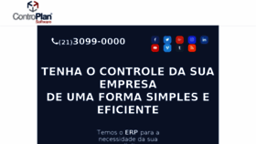 What Controplan.com.br website looked like in 2018 (5 years ago)