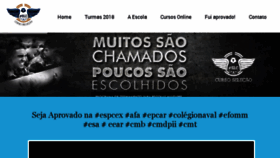 What Cursoselecao.com.br website looked like in 2018 (5 years ago)
