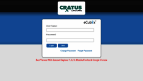 What Cratus.ecubix.com website looked like in 2018 (5 years ago)