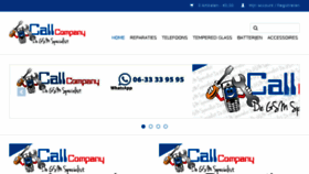What Call-company.nl website looked like in 2018 (5 years ago)