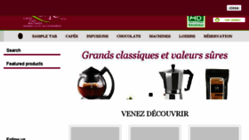 What Cafesmozaic.com website looked like in 2018 (5 years ago)