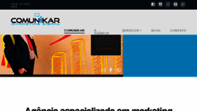 What Comunikar.com.br website looked like in 2018 (6 years ago)