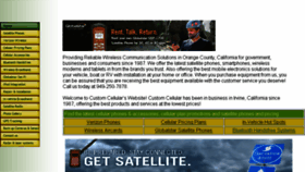 What Customcellular.com website looked like in 2018 (5 years ago)
