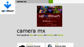 What Camera-mx.en.uptodown.com website looked like in 2018 (6 years ago)