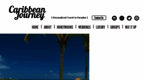 What Caribbeanjourney.com website looked like in 2018 (5 years ago)