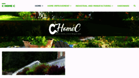 What Chomec.com website looked like in 2018 (5 years ago)