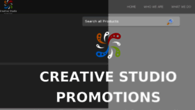 What Creativestudiopromotions.com website looked like in 2018 (5 years ago)