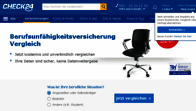 What Check24-bu.de website looked like in 2018 (5 years ago)