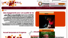 What Closdunid.asso.fr website looked like in 2018 (5 years ago)