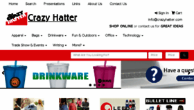 What Crazyhatter.com website looked like in 2018 (5 years ago)