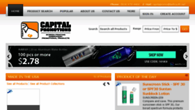 What Capitalpromoinc.com website looked like in 2018 (5 years ago)