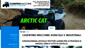 What Casentinomacchine.it website looked like in 2018 (5 years ago)