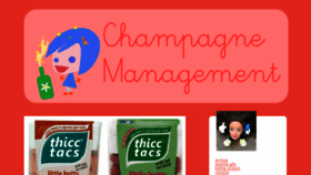 What Champagnemanagement.com website looked like in 2018 (5 years ago)