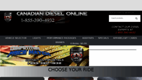 What Canadiandieselonline.ca website looked like in 2018 (7 years ago)