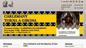 What Catedraldegirona.cat website looked like in 2018 (5 years ago)