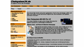 What Chatsystem24.de website looked like in 2018 (5 years ago)