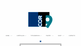 What Cort9.com website looked like in 2018 (5 years ago)