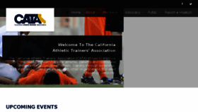 What Ca-at.org website looked like in 2018 (6 years ago)