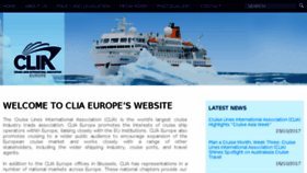 What Cliaeurope.eu website looked like in 2018 (5 years ago)