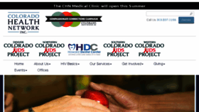 What Coloradoaidsproject.org website looked like in 2018 (5 years ago)