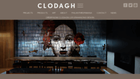 What Clodagh.com website looked like in 2018 (5 years ago)