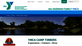 What Camptimbers.org website looked like in 2018 (5 years ago)