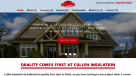 What Culleninsulation.com website looked like in 2018 (6 years ago)