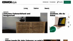 What Couch-mag.de website looked like in 2018 (5 years ago)