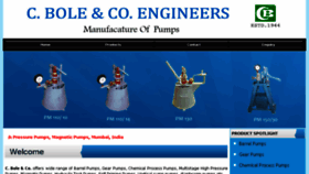 What Cbolepumps.com website looked like in 2018 (5 years ago)